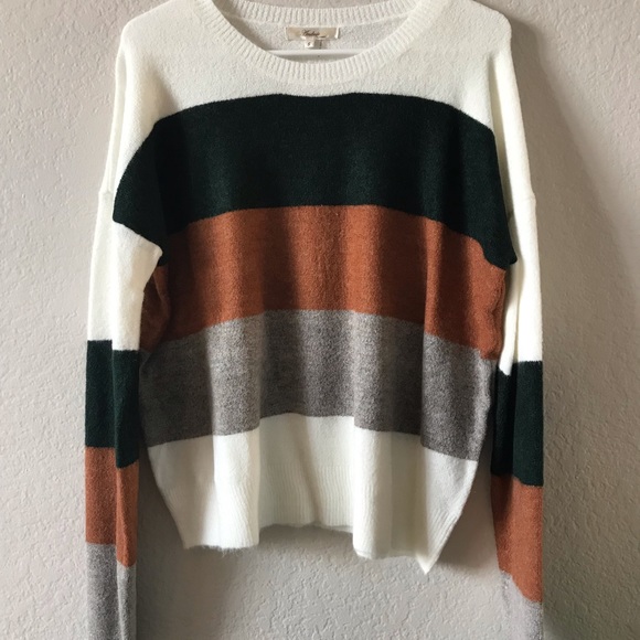 Super soft color block sweater - Picture 4 of 8